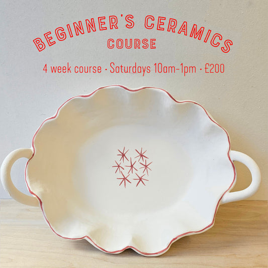 Beginner's Ceramics Course April 2025